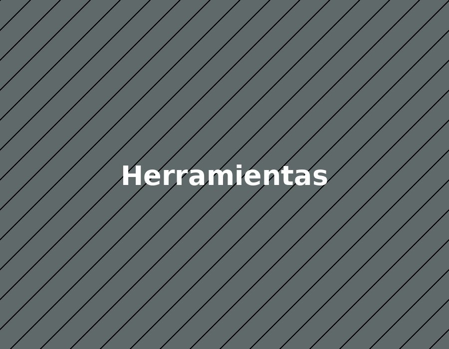 Herramientas